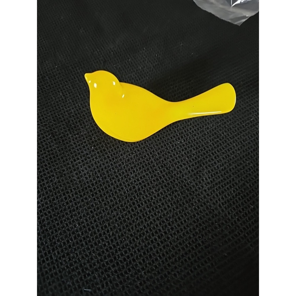 Handmade Resin Bird Yellow Decoration Gift. 592